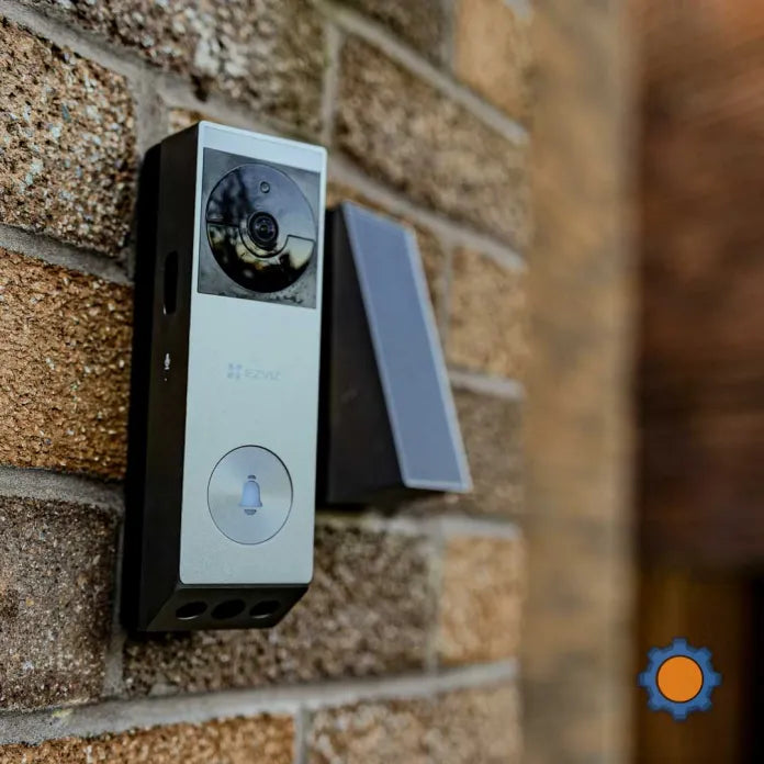 EZVIZ Wired or Wireless Battery Powered Video Doorbell Dual Camera