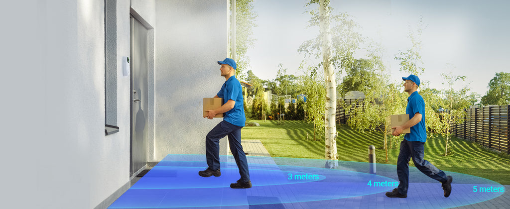 Rechargeable Battery-Powered Wi-Fi Doorbell Camera and Chime